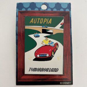 Disney 03 Disneyland Attraction Poster Series LE Pin TOMORROWLAND AUTOPIA